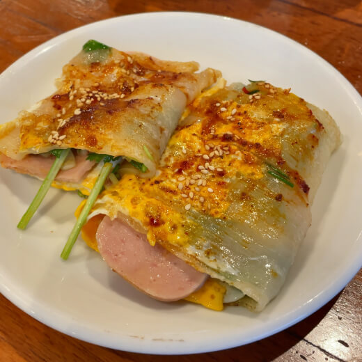 東北人家本館　焼き冷麺